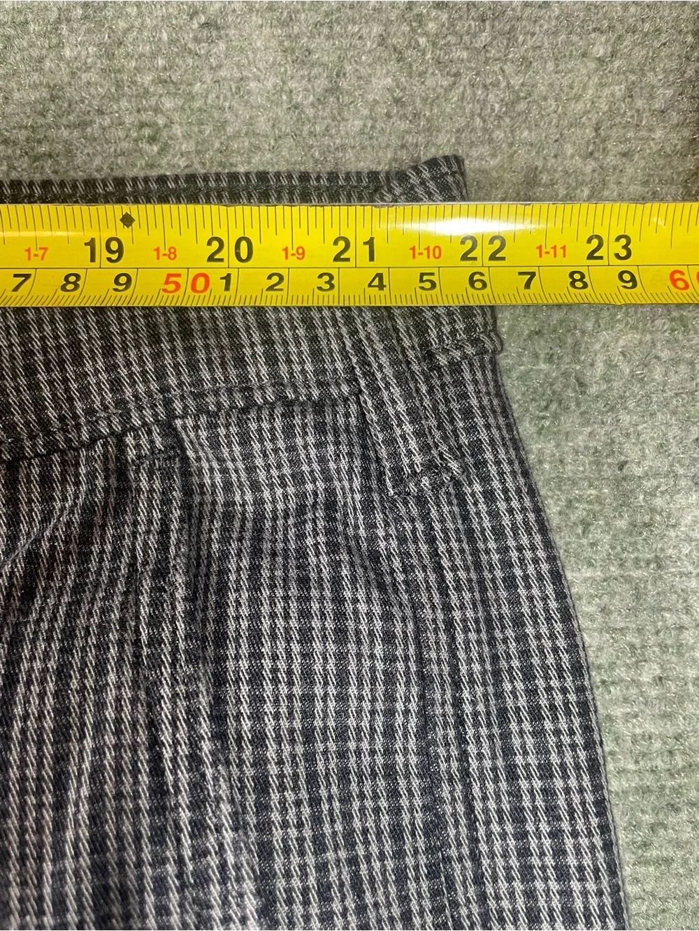 Levi's XX Chino Men's Gray & Black Checkered  Chinos 44x30